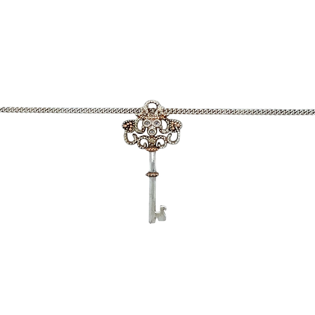 Clogau hot sale key necklace