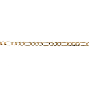 9ct Gold 28" Figaro Chain