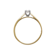 Load image into Gallery viewer, 18ct Gold &amp; Diamond Set Solitaire Ring
