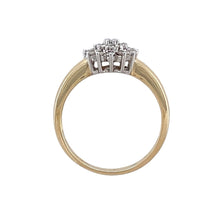 Load image into Gallery viewer, 9ct Gold &amp; Diamond Set Cluster Ring
