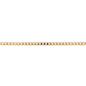 9ct Gold 22" Curb Chain