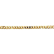 Load image into Gallery viewer, New 9ct Solid Gold 8.75&quot; Curb Bracelet
