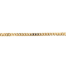 Load image into Gallery viewer, New 9ct Solid Gold 8.5&quot; Curb Bracelet
