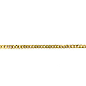 New 9ct Gold 24" Hollow Curb Chain 16 grams