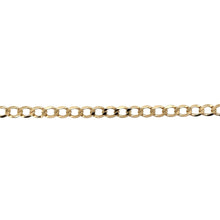 Load image into Gallery viewer, 9ct Gold 8&quot; Curb Bracelet
