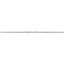 Load image into Gallery viewer, New 9ct White Gold 18&quot; Prince of Wales Pendant Chain
