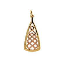 Load image into Gallery viewer, Preowned 9ct Yellow and Rose Gold Clogau Lady Guinevere Pendant with the weight 1.70 grams
