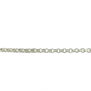 New 925 Silver 6.5" Patterned Belcher Bracelet