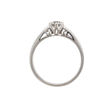 Load image into Gallery viewer, 18ct White Gold &amp; Diamond Set Solitaire Ring
