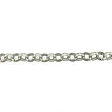 Load image into Gallery viewer, New 925 Silver 7.5&quot; Patterned Belcher Bracelet
