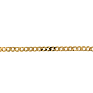 New 9ct Solid Gold 26" Curb Chain 26 grams