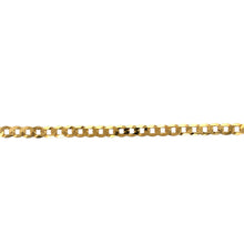 Load image into Gallery viewer, New 9ct Solid Gold 8.75&quot; Curb Bracelet
