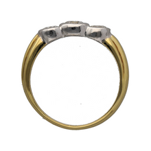 Load image into Gallery viewer, New 18ct Gold &amp; 0.50ct Diamond Set Trilogy Ring
