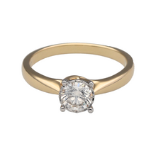 Load image into Gallery viewer, New 9ct Gold &amp; Diamond Set Solitaire Ring
