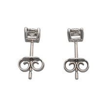 Load image into Gallery viewer, New 9ct White Gold &amp; Diamond Set Stud Earrings
