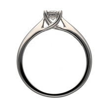 Load image into Gallery viewer, New 9ct White Gold &amp; Diamond Set Solitaire Ring
