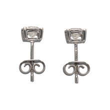 Load image into Gallery viewer, New 9ct White Gold &amp; Diamond Set Stud Earrings
