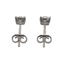 Load image into Gallery viewer, New 9ct White Gold &amp; Diamond Set Stud Earrings
