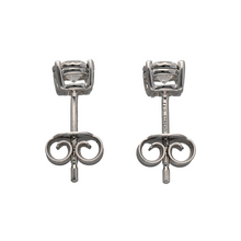 Load image into Gallery viewer, New 9ct White Gold &amp; Diamond Set Stud Earrings
