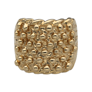 New 9ct Solid Gold Keeper Ring