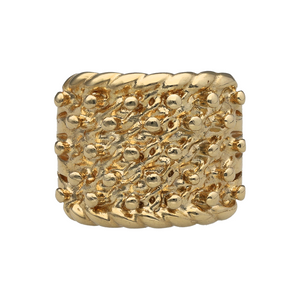 New 9ct Gold Keeper Ring