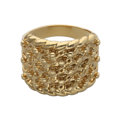 New 9ct Gold Keeper Ring