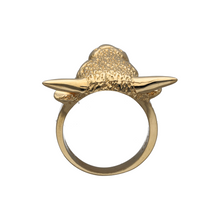 Load image into Gallery viewer, New 9ct Gold Bull Ring
