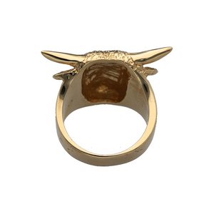 New 9ct Gold Bull Ring