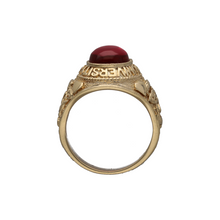 Load image into Gallery viewer, New 9ct Gold &amp; Pink Stone Graduation Ring
