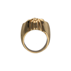 New 9ct Gold Medusa Face Ring