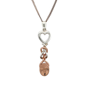 925 Silver Clogau Lovespoon 18" Necklace