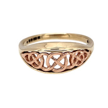 Load image into Gallery viewer, 9ct Gold Clogau Celtic Knot Ring
