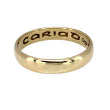 Load image into Gallery viewer, 9ct Gold Cariad Clogau 5mm Wedding Band Ring
