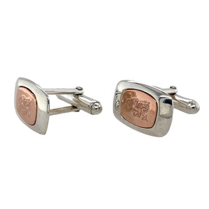 925 Silver Clogau Welsh Dragon Cufflinks