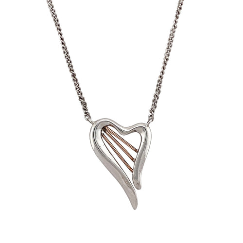 925 Silver Clogau Heartstrings 17