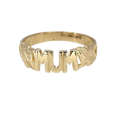 Load image into Gallery viewer, 9ct Gold Mum Ring
