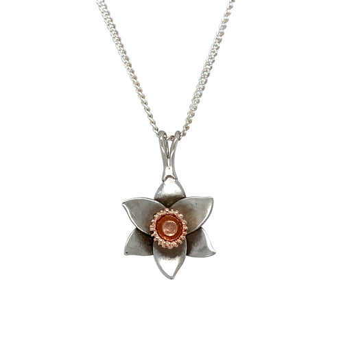 925 Silver Clogau Daffodil 18