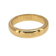 Load image into Gallery viewer, Preowned 18ct Yellow Gold Clogau Cariad 4mm Wedding Band Ring in size P with the weight 7.30 grams
