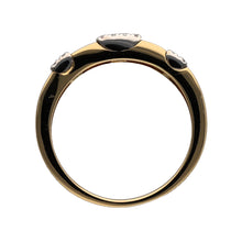 Load image into Gallery viewer, 18ct Gold &amp; Diamond Set Band Ring
