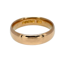 Load image into Gallery viewer, Preowned 22ct Yellow Gold 5mm Wedding Band Ring in size O with the weight 6.30 grams
