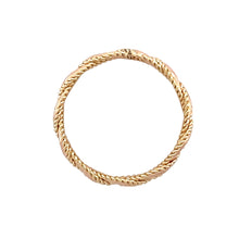 Load image into Gallery viewer, 9ct Gold Clogau Weaved Band Ring
