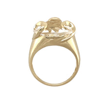 Load image into Gallery viewer, 9ct Gold &amp; Oval Faceted Quartz Set Dress Ring
