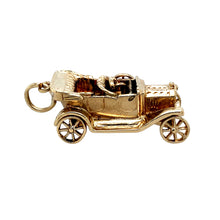 Load image into Gallery viewer, Preowned 9ct Yellow Gold Old Fashioned Car Pendant/Charm with the weight 7.80 grams
