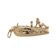 Load image into Gallery viewer, 9ct Gold Luxury Speedboat Pendant
