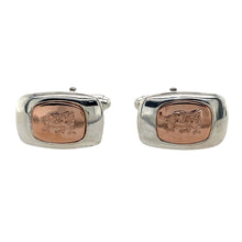 Load image into Gallery viewer, 925 Silver Clogau Welsh Dragon Cufflinks
