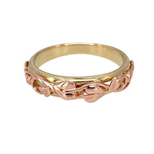 Load image into Gallery viewer, 9ct Gold Clogau Tree of Life Band Ring
