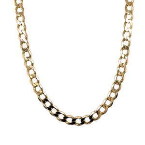 9ct Gold 22" Curb Chain