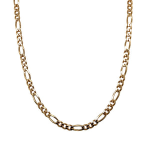 9ct Gold 18" Figaro Chain