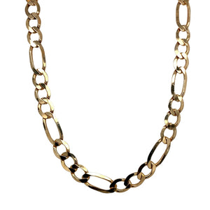 9ct Gold 28" Figaro Chain