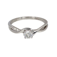 Load image into Gallery viewer, 18ct White Gold &amp; Diamond Set Solitaire Ring
